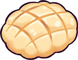illustration of a bread