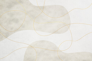 Pastel colored Japanese paper texture for backgrounds and frames. Japanese "Washi" paper texture with abstract gold line pattern.