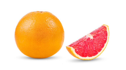 Grapefruit isolated on transparent png