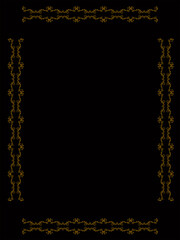 engraving style vintage vintage invitation ornament design