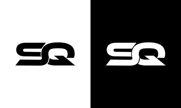 letter sq logo design