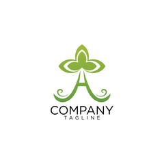 a nature logo design and premium vector templates