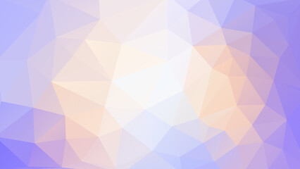 Vector stylish multicolor polygonal banner. Abstract background in low poly style. Geometric illustration