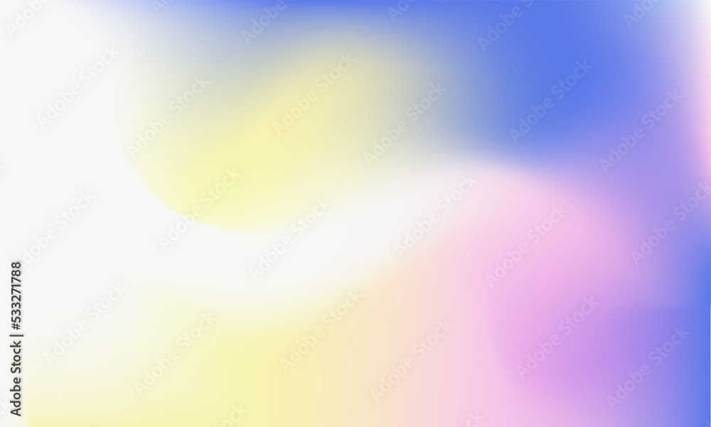 Aufkleber Abstract trendy in blending gradient color for background. Smooth minimalist color texture for poster template, cover, presentation, web and creative print.