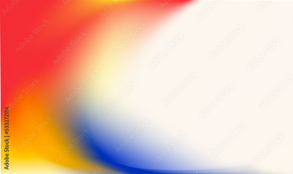 Aufkleber Abstract trendy in blending gradient color for background. Smooth minimalist color texture for poster template, cover, presentation, web and creative print.