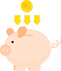 malaysian flag hand drawn,Malaysian ringgit hand drawn