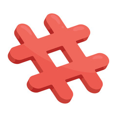 Fototapeta premium numeral symbol 3d style