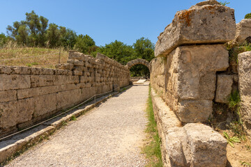 Stadium at ancient Olympia, Greece