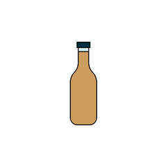 coffee bottle vector for website symbol icon presentation