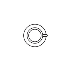 coffee cup vector for website symbol icon presentation