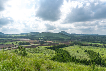 Obraz premium Jeju Island, the beautiful island of Korea
