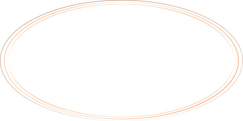 Oval Border Frames Isolated on White Background.  Trendy design element for border frame, logo, blackout tattoo, symbol, web, prints, posters, template, pattern and abstract background