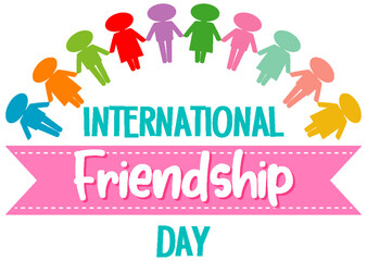 International Friendship Day banner design