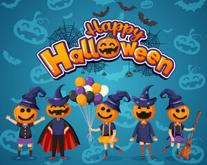 Happy Halloween Poster Template