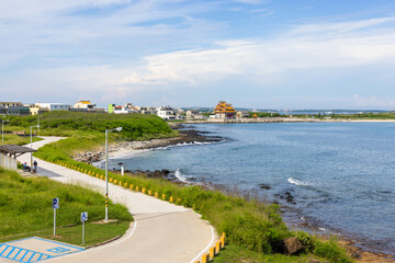 Penghu fongguei beach in Penghu of Taiwan