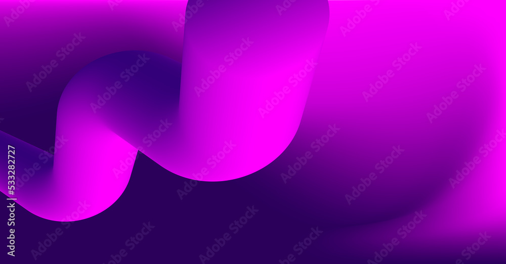 Wall mural abstract background with gradient color fluid lines. wallpapers for poster design, print, brochure, 