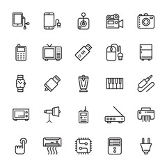 Electronics Vector Icons 