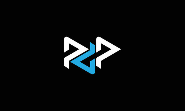 PDP negative space creative logo design