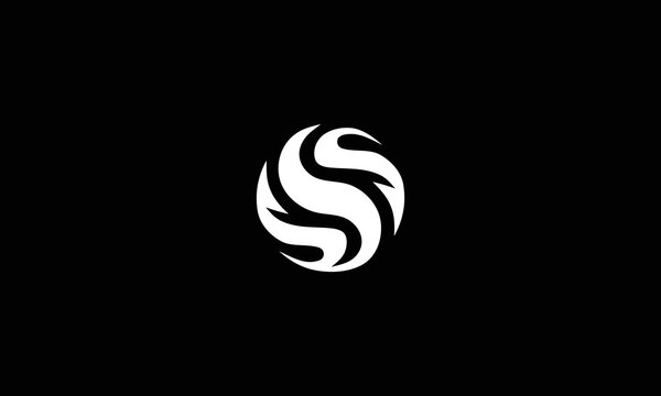 SSS Initial minimalist abstract logo