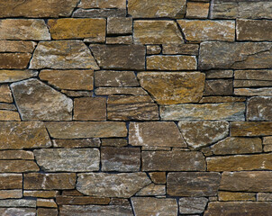 Part of stone wall for background