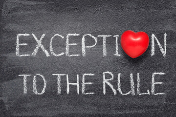 exception to the rule heart