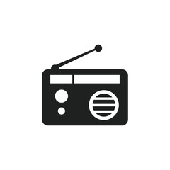 radio icon vector design illustration