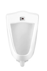 urinal or chamber for men on white