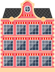 Residential House in Dutch Style