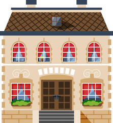 Residential House in Dutch Style