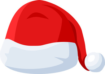 Red Santa Claus Hat