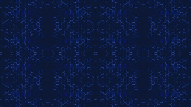 Creative code design animation background 4k
