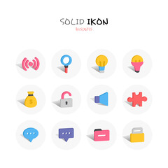 Toys Colorful 3D Flat Icon 
