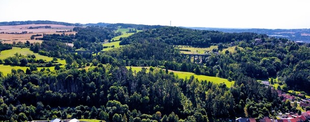 Obraz premium viaducts near velke mezirici