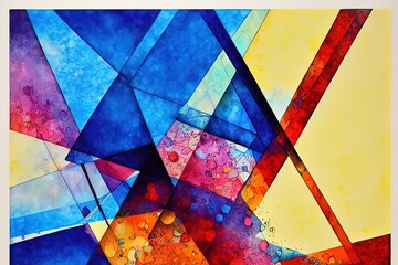 Abstract colorful background modern art