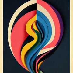 Abstract colorful background