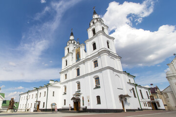 Obraz premium the center of Minsk Belarus