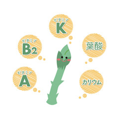 アスパラガスの栄養素