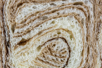 Texture of slice bread, Bread sheet