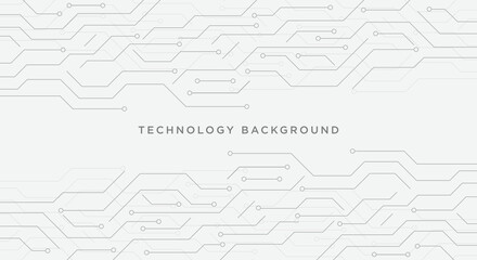 Abstract background with technology circuit board texture.