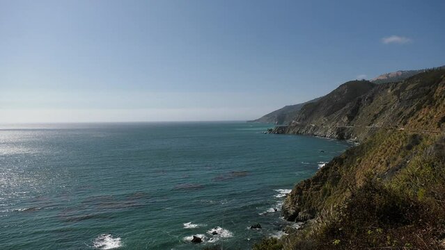 Big Sur california coastline views