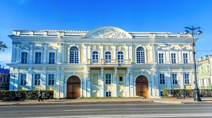 Obraz premium Manege of First Cadet Corps in St. Petersburg, Russia
