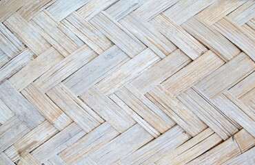 Bamboo weaving texture background