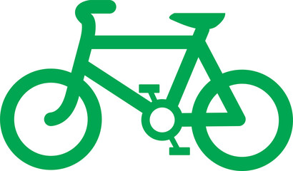 Fototapeta premium bike icon on isolated background