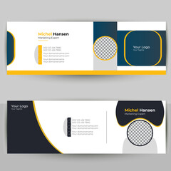 Creative email signature design professional design email signature design