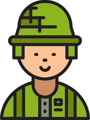 soldier avatar illustration