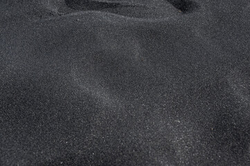 Black sand texture