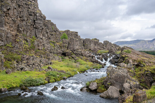 River in Thingvellir National Park