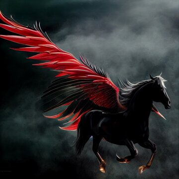 All black pegasus discount