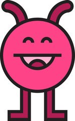 funny monster character avatar