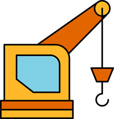 crane truck icon